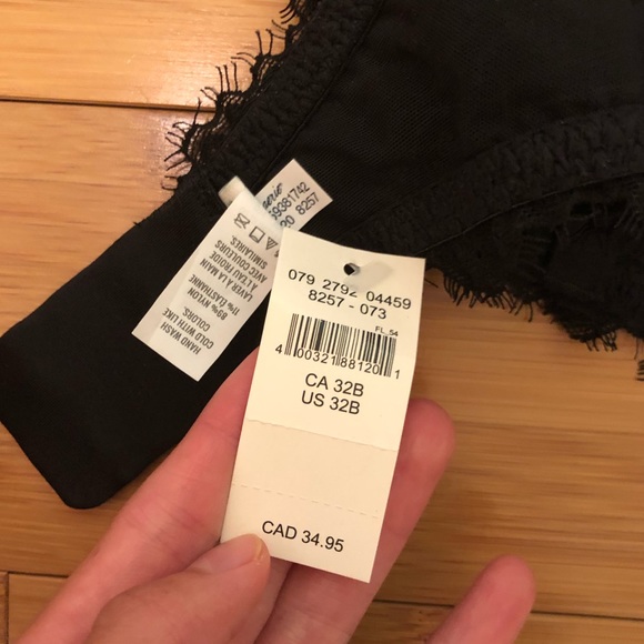 black lace bandeau - AERIE - Picture 5 of 5